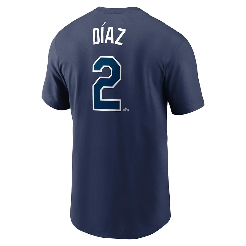 Nike Yandy Diaz Tampa Bay Rays Fuse Name  Number T-Shirt