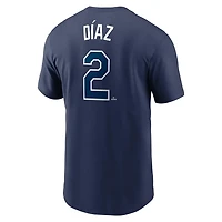 Nike Yandy Diaz Tampa Bay Rays Fuse Name  Number T-Shirt