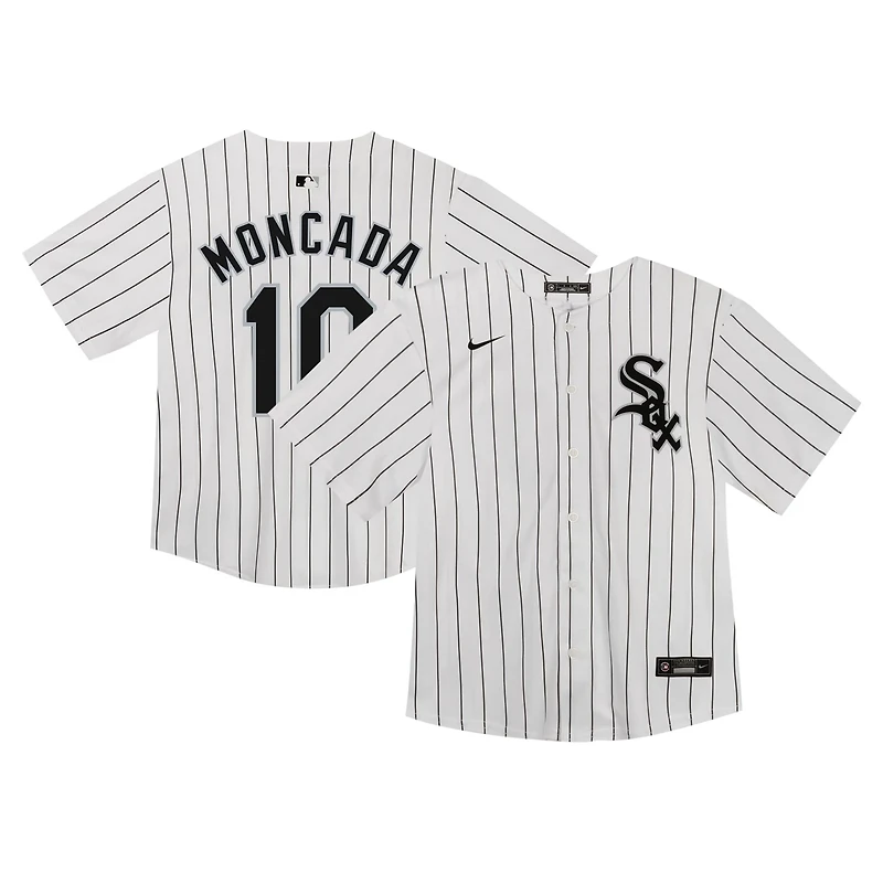 Nike Yoan Moncada Chicago Sox Home Game Jersey