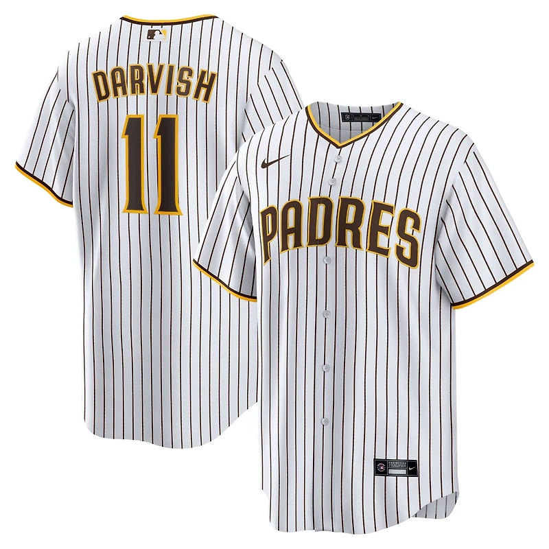 Nike Yu Darvish San Diego Padres Home Replica Player Jersey
