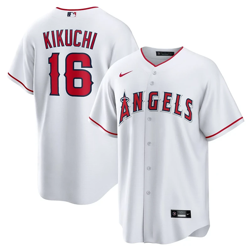 Nike Yusei Kikuchi Los Angeles Angels Home Replica Jersey