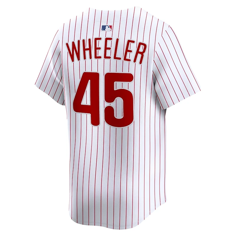 Nike Zack Wheeler Philadelphia Phillies Home Limited Player Jersey