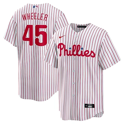 Nike Zack Wheeler Philadelphia Phillies Home Replica Jersey