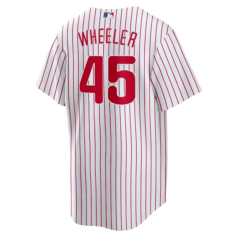 Nike Zack Wheeler Philadelphia Phillies Home Replica Jersey