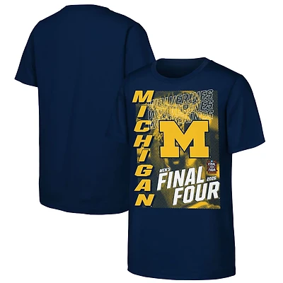 Outerstuff Michigan Wolverines 2026 NCAA Men's Basketball Tournament March Madness Final Four T-Shirt