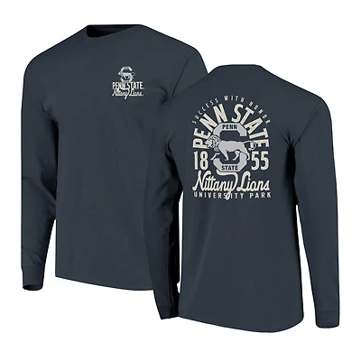 Penn State Nittany Lions Comfort Colors Mascot Overlay Long Sleeve T-Shirt
