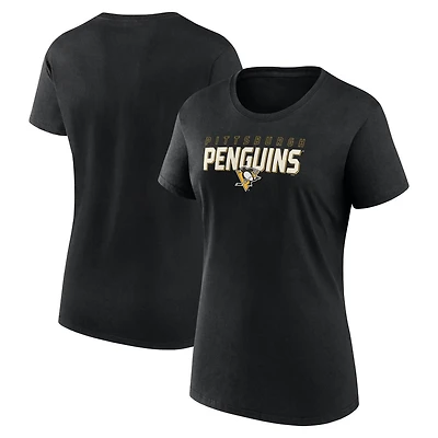 Pittsburgh Penguins Launch Scoop Neck T-Shirt