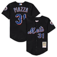 Preschool  Mitchell Ness Mike Piazza New York Mets Cooperstown Collection Mesh Jersey