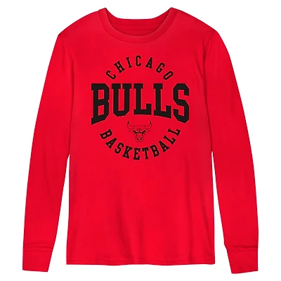 Preschool Chicago Bulls Around the Block Long Sleeve T-Shirt