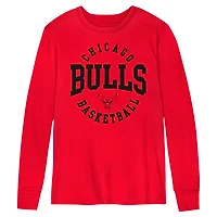 Preschool Chicago Bulls Around the Block Long Sleeve T-Shirt