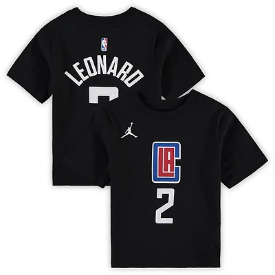 Preschool Jordan Brand Kawhi Leonard LA Clippers Statement Edition Name  Number T-Shirt