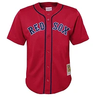 Preschool Mitchell  Ness David Ortiz Boston Sox Cooperstown Collection Mesh Batting Practice Jersey