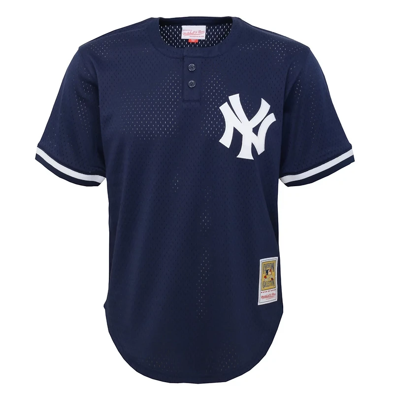Preschool Mitchell  Ness Derek Jeter New York Yankees Cooperstown Collection Mesh Batting Practice Jersey