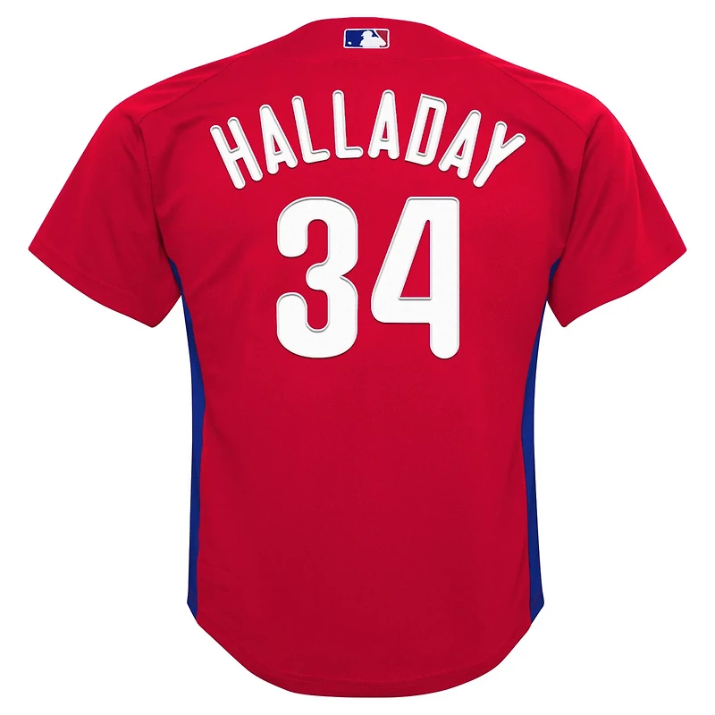 Preschool Mitchell Ness Roy Halladay Philadelphia Phillies Cooperstown Collection Mesh Batting Practice Jersey