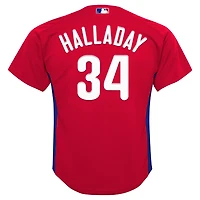 Preschool Mitchell  Ness Roy Halladay Philadelphia Phillies Cooperstown Collection Mesh Batting Practice Jersey
