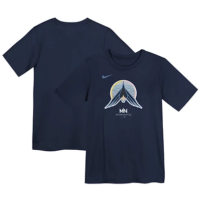 Preschool Nike Minnesota Twins 2024 City Connect Large Logo T-Shirt