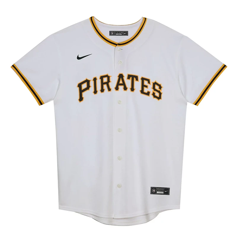 Preschool Nike Paul Skenes Pittsburgh Pirates Home Replica Player Jersey