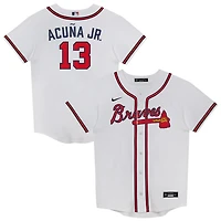 Preschool Nike Ronald Acua Jr Atlanta Braves Home Replica 20 Player Jersey