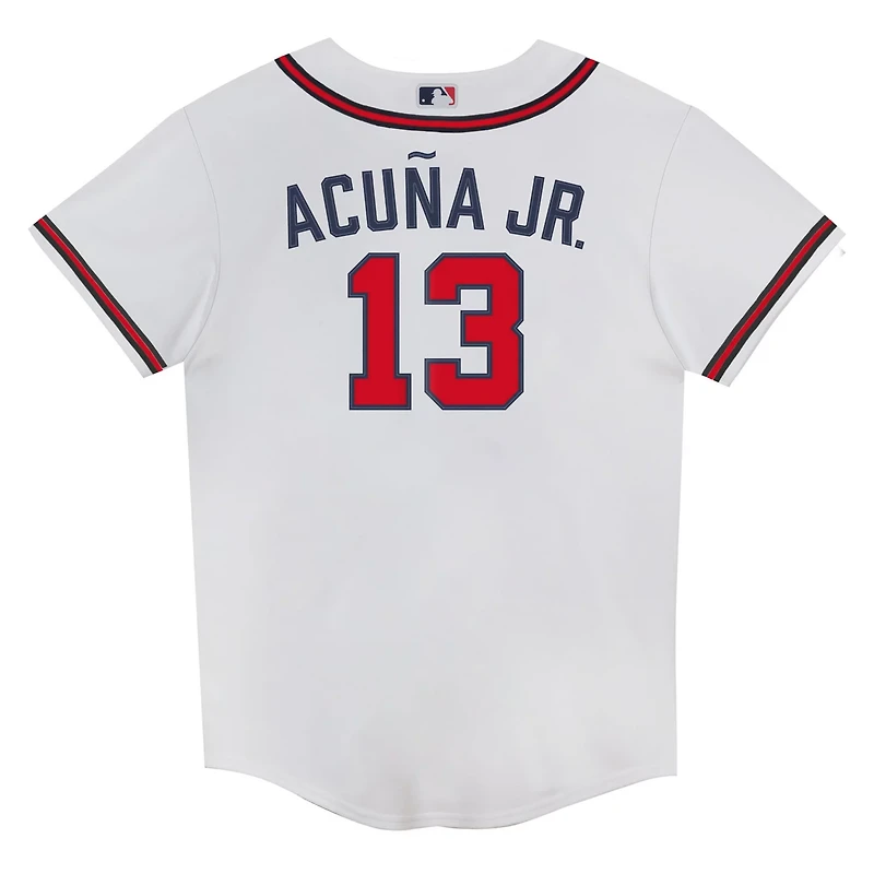 Preschool Nike Ronald Acua Jr Atlanta Braves Home Replica 20 Player Jersey