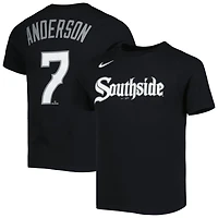 Preschool Nike Tim Anderson Chicago White Sox City Connect Name  Number T-Shirt