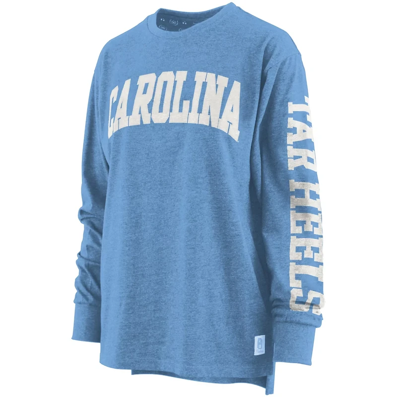 Pressbox Carolina North Tar Heels Plus Two-Hit Canyon Long Sleeve T-Shirt