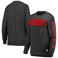 Pressbox Cincinnati Bearcats Two-Hit Canyon Long Sleeve T-Shirt