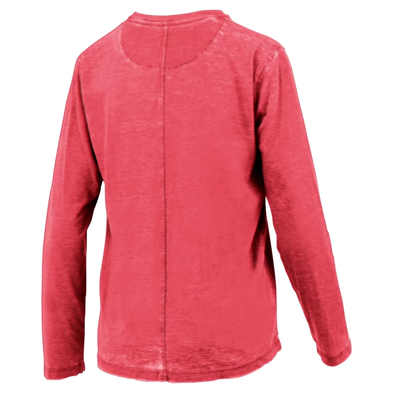 Pressbox Georgia Bulldogs Chandler Olive Leaf Arch Long Sleeve T-Shirt