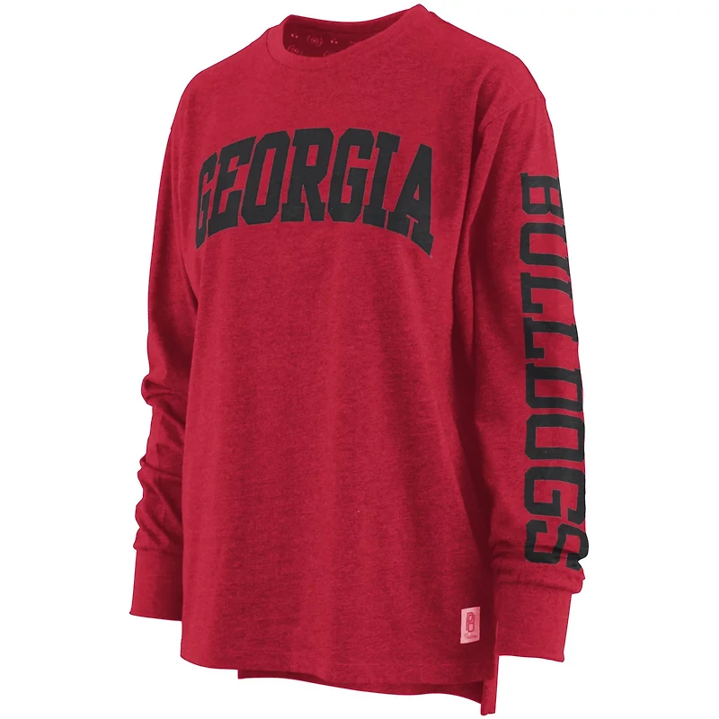 Pressbox Georgia Bulldogs Plus Two-Hit Canyon Long Sleeve T-Shirt