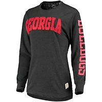 Pressbox Georgia Bulldogs Two-Hit Canyon Long Sleeve T-Shirt