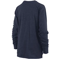 Pressbox Heathered Penn State Nittany Lions Two-Hit Canyon Long Sleeve T-Shirt