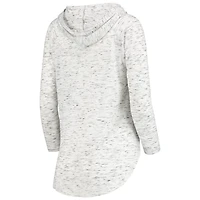 Pressbox Iowa State Cyclones Space Dye Lace-Up V-Neck Long Sleeve T-Shirt