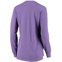 Pressbox Kansas State Wildcats Two-Hit Canyon Long Sleeve T-Shirt