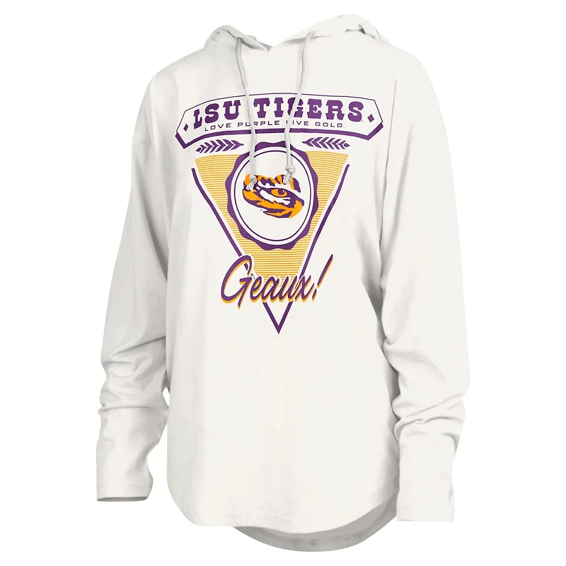 Pressbox LSU Tigers San Bruno Hoodie Long Sleeve T-Shirt