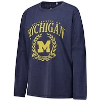 Pressbox Michigan Wolverines Chandler Olive Leaf Arch Long Sleeve T-Shirt