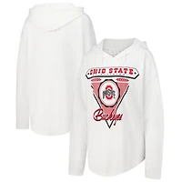Pressbox Ohio State Buckeyes San Bruno Hoodie Long Sleeve T-Shirt