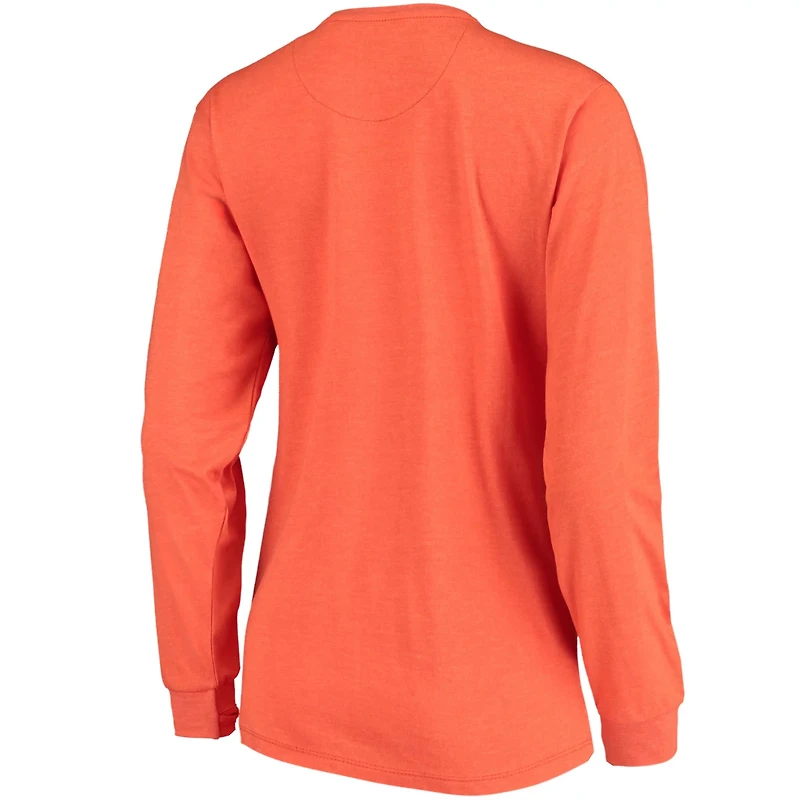 Pressbox Oklahoma State Cowboys Two-Hit Canyon Long Sleeve T-Shirt