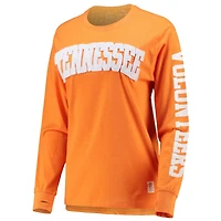Pressbox Tennessee Volunteers Two-Hit Canyon Long Sleeve T-Shirt