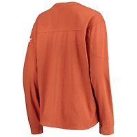 Pressbox Texas Longhorns Edith Long Sleeve T-Shirt