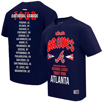 Pro Standard Atlanta Braves Oversized City Tour T-Shirt