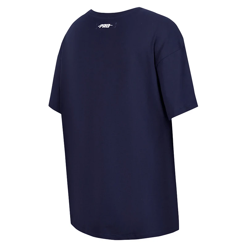 Pro Standard Atlanta Braves Rhinestone Slim Fit T-Shirt