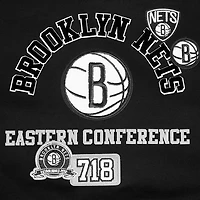 Pro Standard Brooklyn Nets Area Code Cropped Pullover Sweatshirt