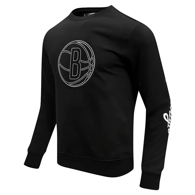 Pro Standard Brooklyn Nets Paint the City Drop Shoulder Sweatshirt