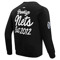 Pro Standard Brooklyn Nets Paint the City Drop Shoulder Sweatshirt