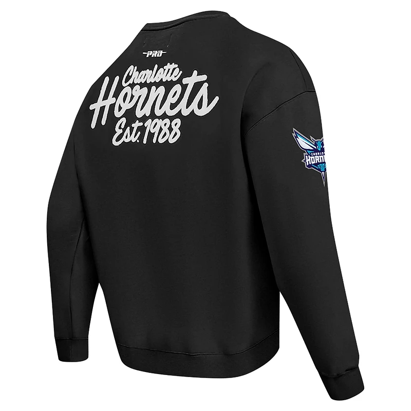 Pro Standard Charlotte Hornets Paint the City Drop Shoulder Sweatshirt