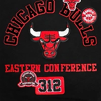 Pro Standard Chicago Bulls Area Code Cropped Pullover Sweatshirt