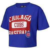 Pro Standard Chicago Cubs Made To Play Boxy Cropped T-Shirt