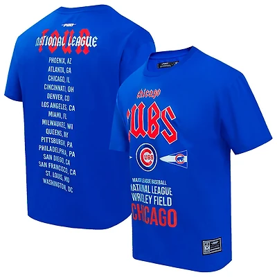 Pro Standard Chicago Cubs Oversized City Tour T-Shirt