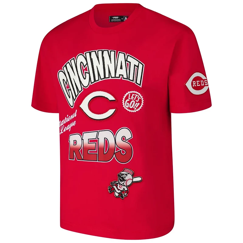 Pro Standard Cincinnati s Turn It Up Dropped Shoulder T-Shirt