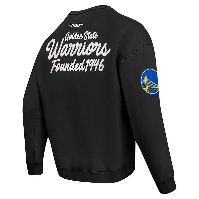 Pro Standard Golden State Warriors Paint the City Drop Shoulder Sweatshirt