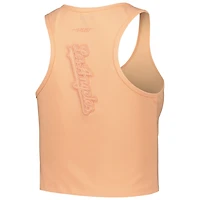 Pro Standard Los Angeles Dodgers Neutral Fitted Racerback Tank Top